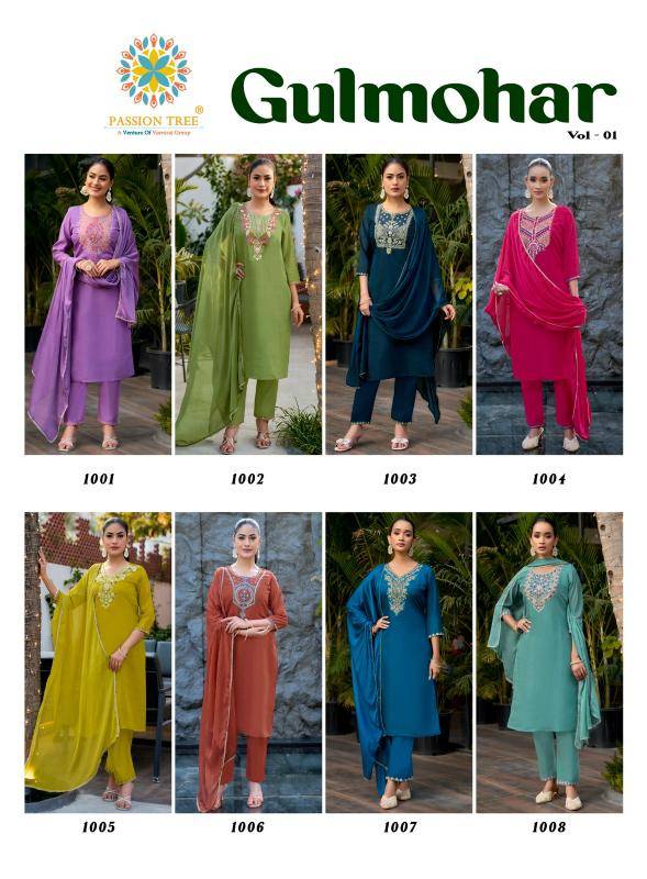 Passion tree gulmohar vol-1 Kurti dress material wholesale